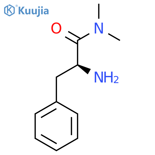 (αS)-α-amino-N,N-dimethyl-Benzenepropanamide structure