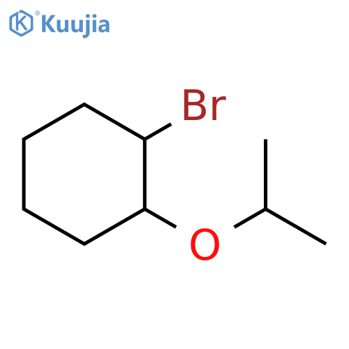 1-bromo-2-(propan-2-yloxy)cyclohexane structure
