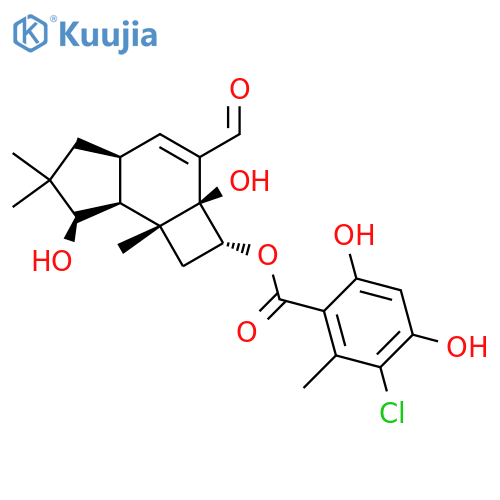 6'-Chloro-10a-hydroxymelleolide structure