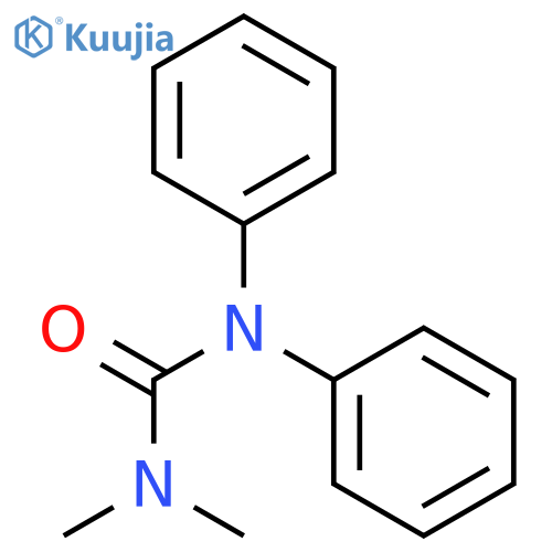 Urea,N,N-dimethyl-N',N'-diphenyl- structure