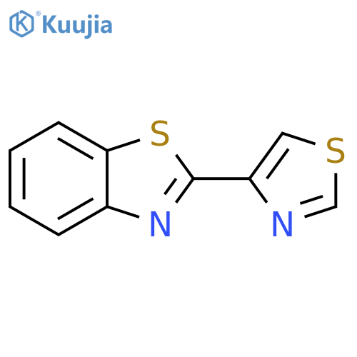 Benzothiazole,2-(4-thiazolyl)- structure