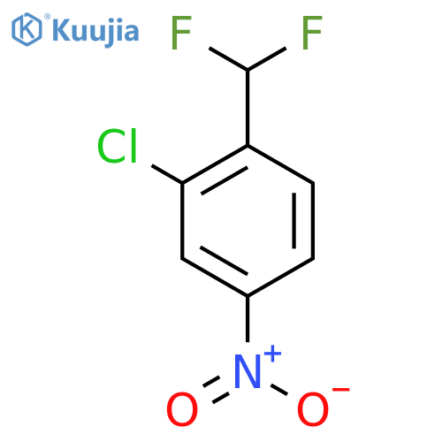 3-Chloro-4-(difluoromethyl)nitrobenzene structure