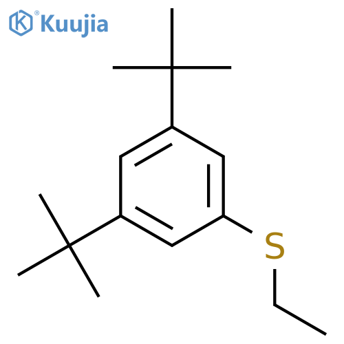 (3,5-Di-t-butylphenyl)(ethyl)sulfane structure