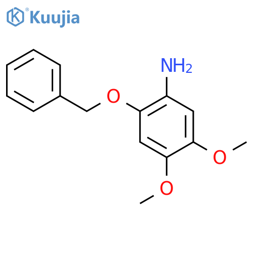 2-(benzyloxy)-4,5-dimethoxyaniline structure