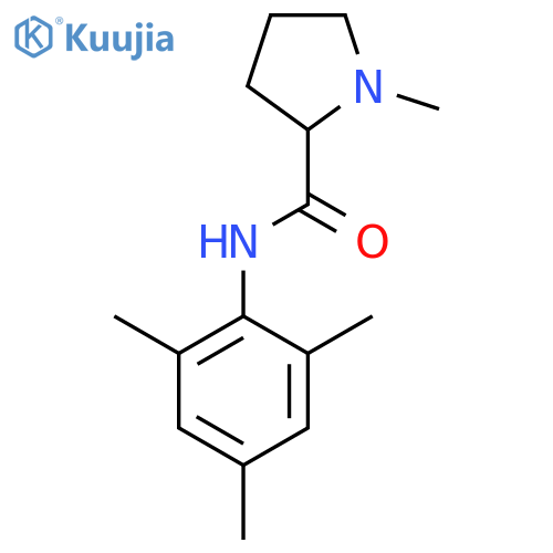 N-Mesityl-1-methylpyrrolidine-2-carboxamide structure