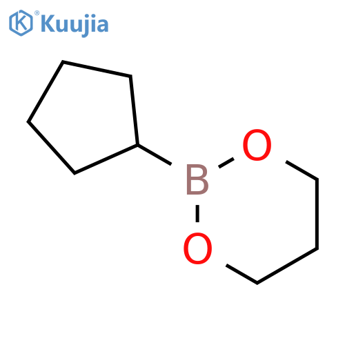 2-Cyclopentyl-1,3,2-dioxaborinane structure