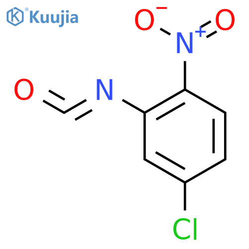 4-chloro-2-isocyanato-1-nitrobenzene structure