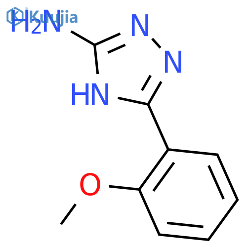 5-(2-Methoxyphenyl)-4H-1,2,4-triazol-3-amine structure