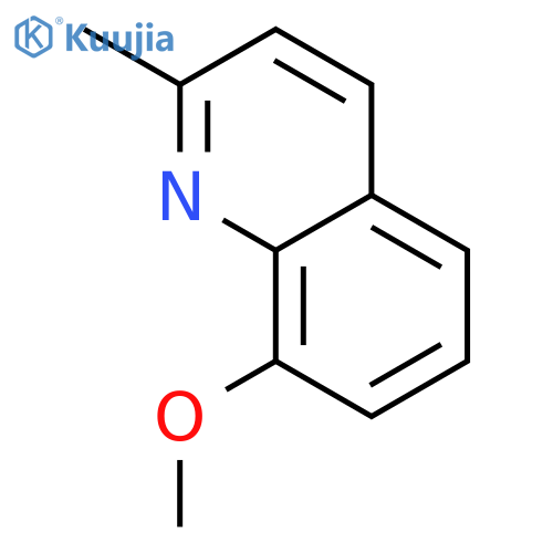 8-Methoxy-2-methylquinoline structure