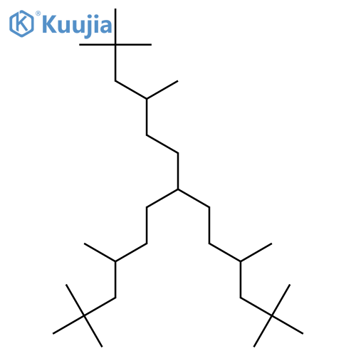 Tridecane,2,2,4,10,12,12-hexamethyl-7-(3,5,5-trimethylhexyl)- structure