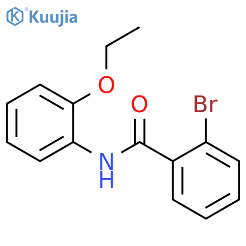 2-bromo-N-(2-ethoxyphenyl)benzamide structure