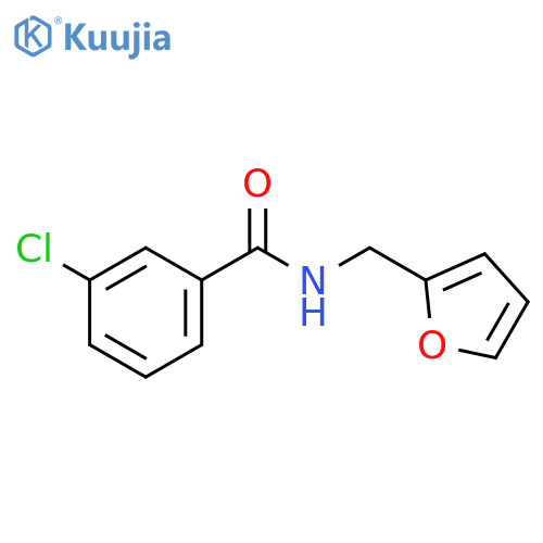 3-Chloro-n-(2-furylmethyl)benzamide structure