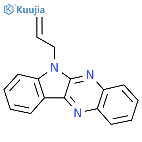 6-(prop-2-en-1-yl)-6H-indolo[2,3-b]quinoxaline structure