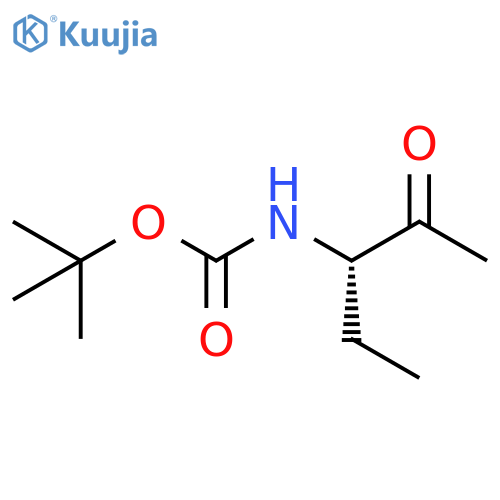 tert-butyl N-[(1S)-1-ethyl-2-oxo-propyl]carbamate structure