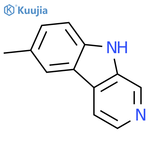 6-methyl-9H-Pyrido[3,4-b]indole structure