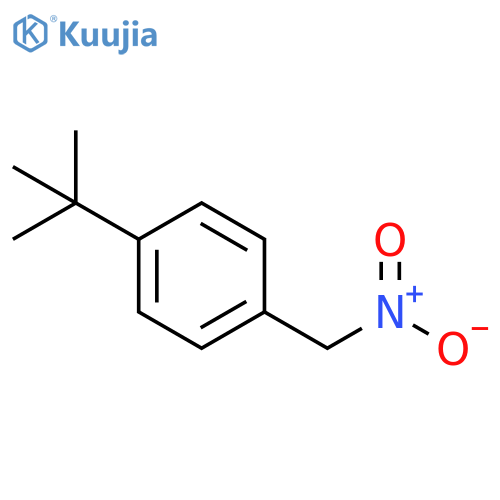1-tert-butyl-4-(nitromethyl)benzene structure