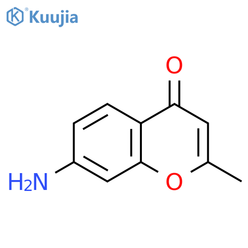 4H-1-Benzopyran-4-one,7-amino-2-methyl- structure