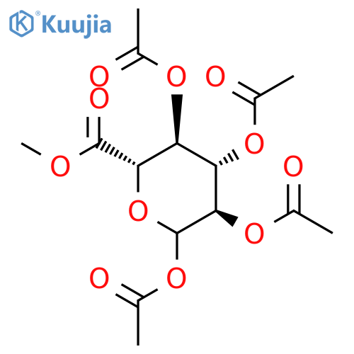 1,2,3,4-Tetra-O-acetyl-a,b-D-glucuronic Acid, Methyl Ester (mixture of anomers) structure