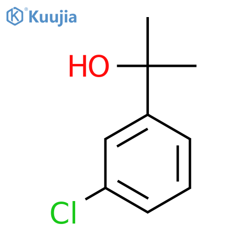 2-(3-chlorophenyl)propan-2-ol structure