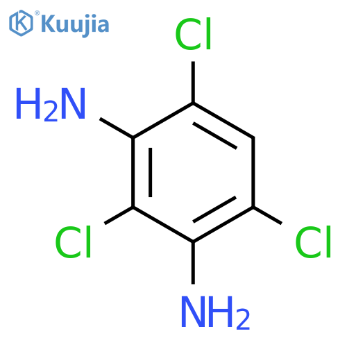 1,3-Benzenediamine, 2,4,6-trichloro- structure