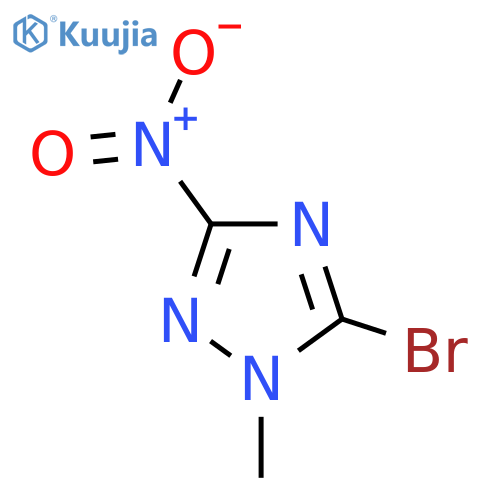 5-Bromo-1-methyl-3-nitro-1H-1,2,4-triazole structure