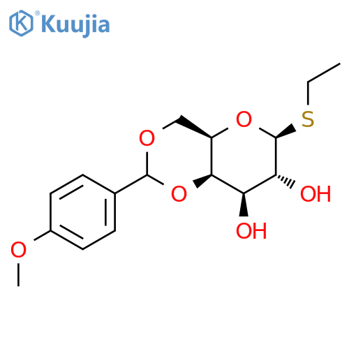 Ethyl 4,6-(4-Methoxybenzylidene)-β-D-thiogalactopyranoside structure