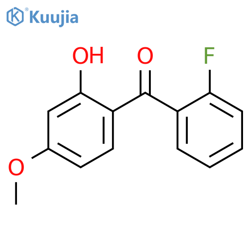 Methanone,(2-fluorophenyl)(2-hydroxy-4-methoxyphenyl)- structure
