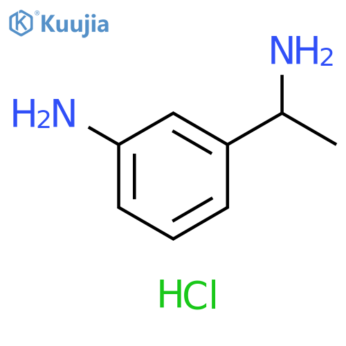 3-(1-aMinoethyl)aniline HCl structure