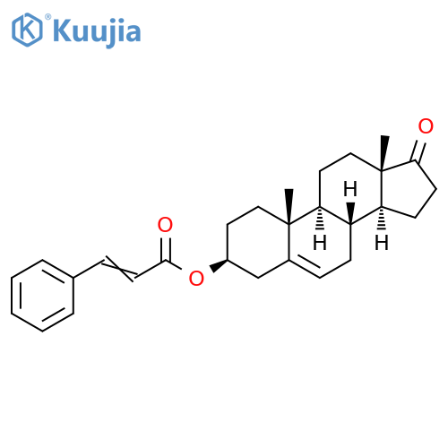 2,15-dimethyl-14-oxotetracyclo[8.7.0.0^{2,7}.0^{11,15}]heptadec-7-en-5-yl (2Z)-3-phenylprop-2-enoate structure