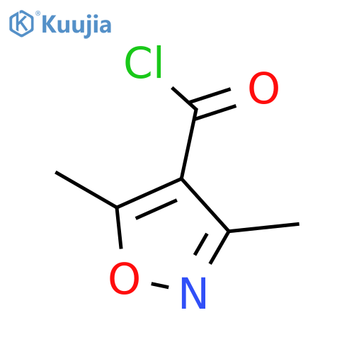 3,5-Dimethylisoxazole-4-carbonyl chloride structure