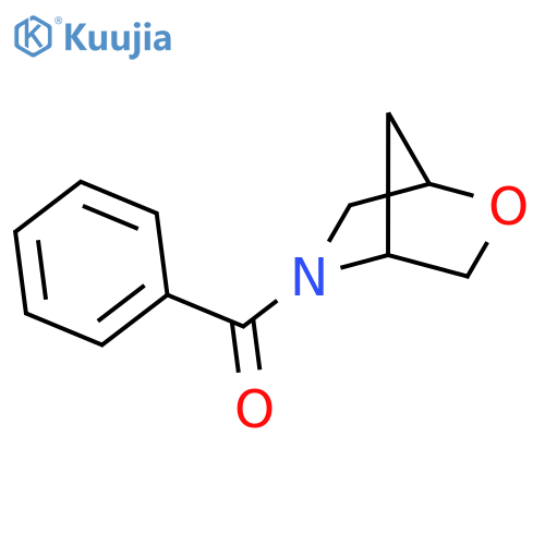 2-Oxa-5-azabicyclo[2.2.1]heptan-5-yl(phenyl)methanone structure