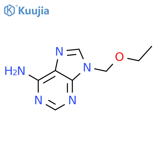 9H-Purin-6-amine, 9-(ethoxymethyl)- structure