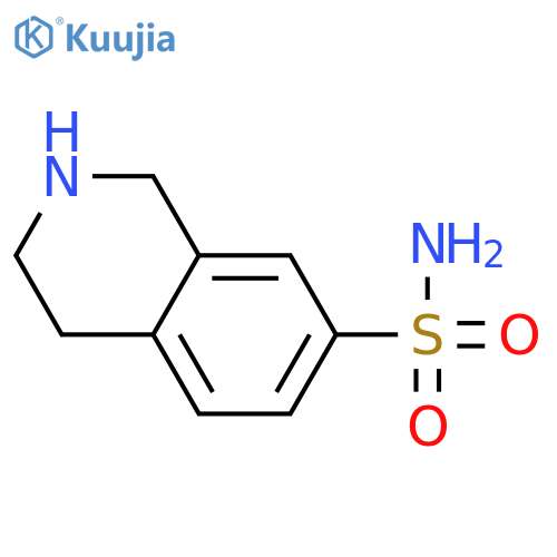 7-Isoquinolinesulfonamide,1,2,3,4-tetrahydro- structure