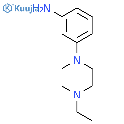 3-(4-ethylpiperazin-1-yl)aniline structure