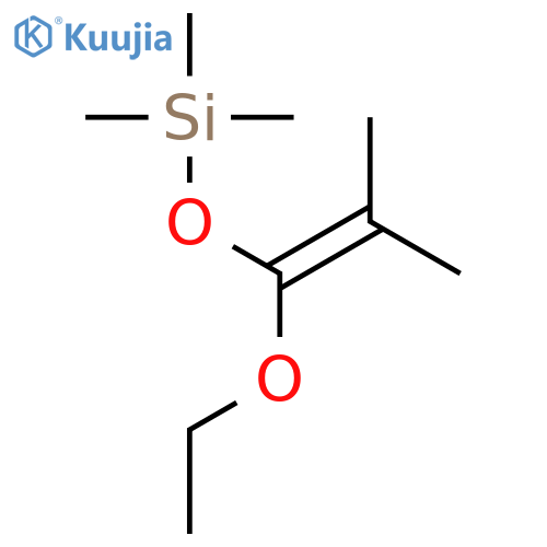 ((1-Ethoxy-2-methylprop-1-en-1-yl)oxy)trimethylsilane structure