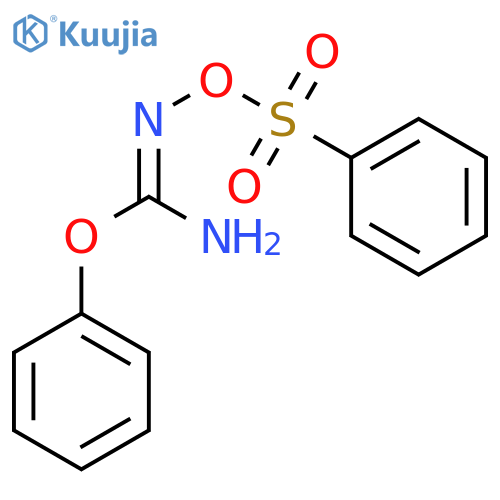 Benzenesulfonic acid,(iminophenoxymethyl)azanyl ester structure