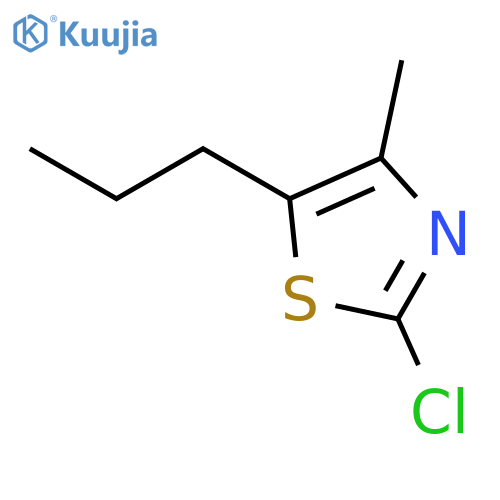 Thiazole,2-chloro-4-methyl-5-propyl- structure