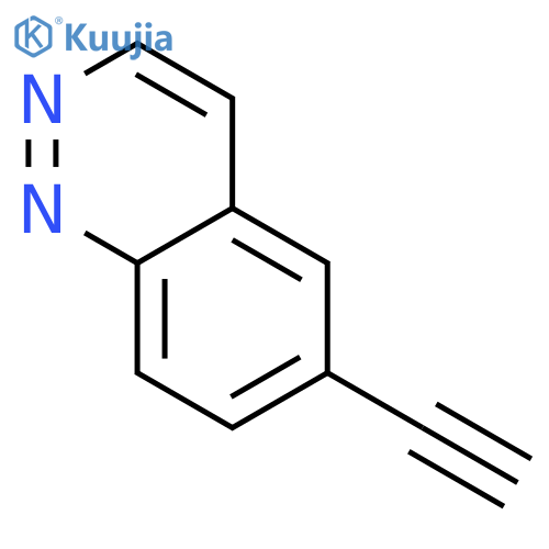 Cinnoline, 6-ethynyl- structure