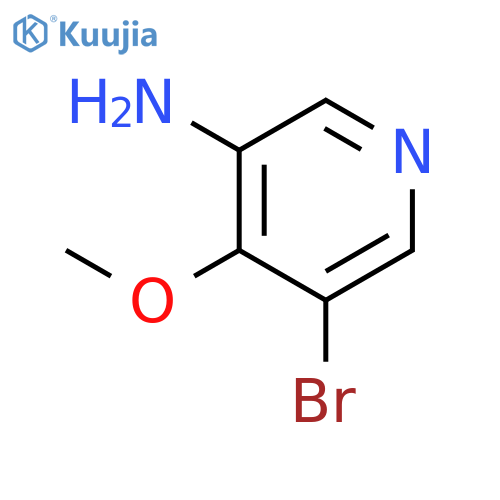 5-Bromo-4-methoxypyridin-3-amine structure