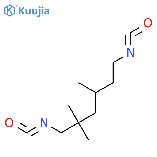 Hexane,1,6-diisocyanato-2,2,4(or 2,4,4)-trimethyl- structure