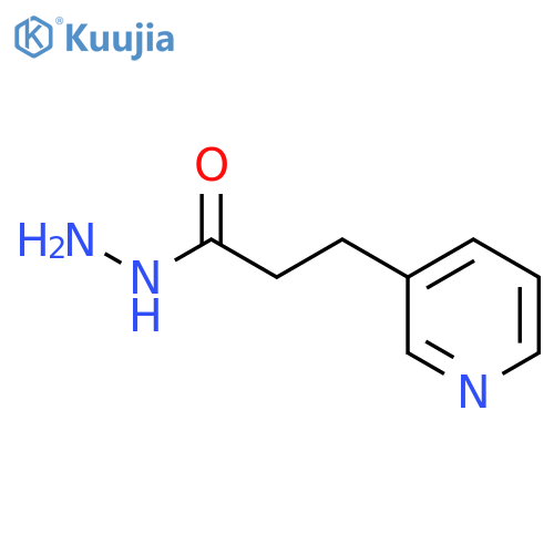 3-(Pyridin-3-yl)propionic acid hydrazide structure