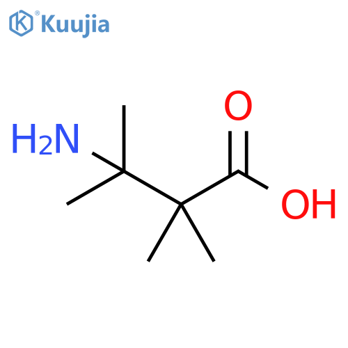 3-amino-2,2,3-trimethylbutanoic acid structure