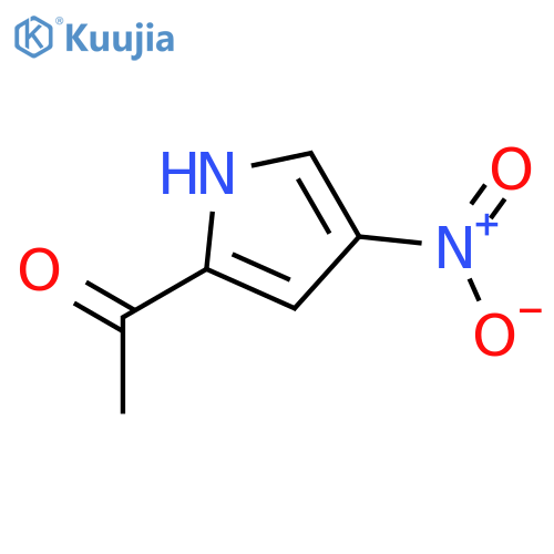 2-Acetyl-4-nitropyrrole structure
