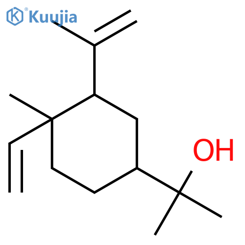 2-[(1S,3S,4S)-4-ethenyl-4-methyl-3-(1-methylethenyl)cyclohexyl]propan-2-ol structure