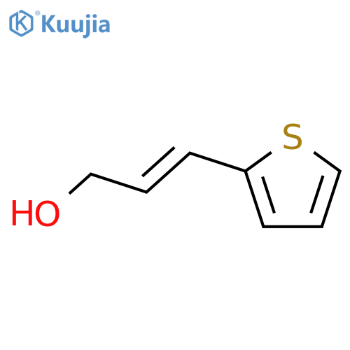 3-(thiophen-2-yl)prop-2-en-1-ol structure