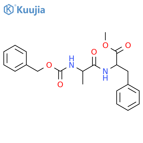 Z-Ala-Phe-OMe structure