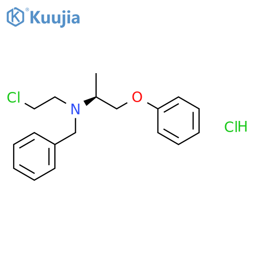 (S)-Phenoxybenzamine Hydrochloride structure