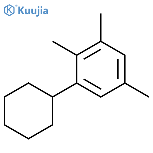 Benzene, 1-cyclohexyl-2,3,5-trimethyl- structure