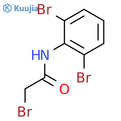 2-bromo-N-(2,6-dibromophenyl)acetamide structure