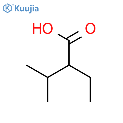 2-ethyl-3-methylbutanoic acid structure
